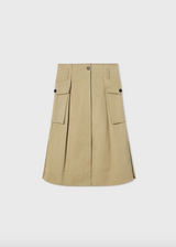 Cargo Pocket Pencil Skirt