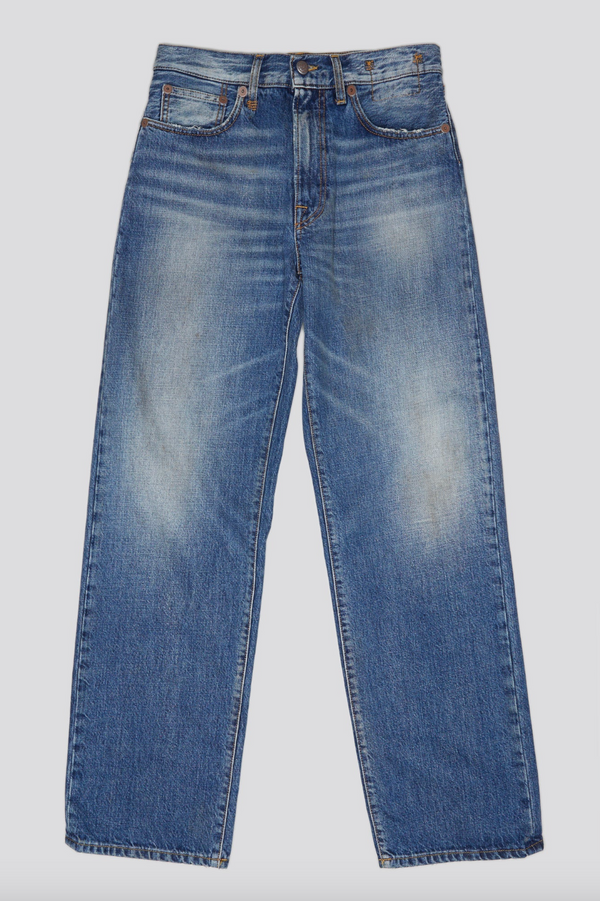 Alice Straight Jean in Amber Blue