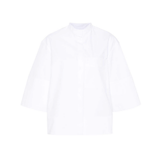 Wide Sleeve Cotton Shirt
