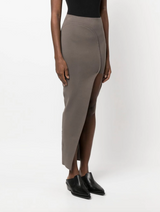 Rick Owens Asymmetric Mid-length Skirt